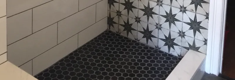 Porcelain Tiles and Hexagons