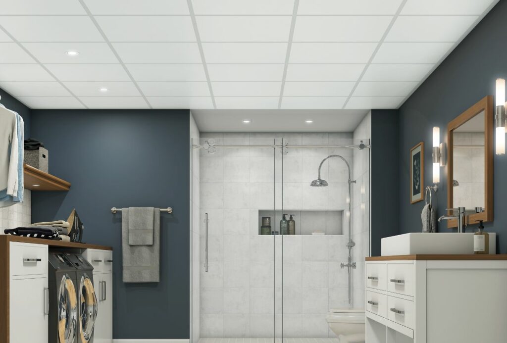 5 Bathroom Ceiling Material Ideas for Solid Functionality and Great