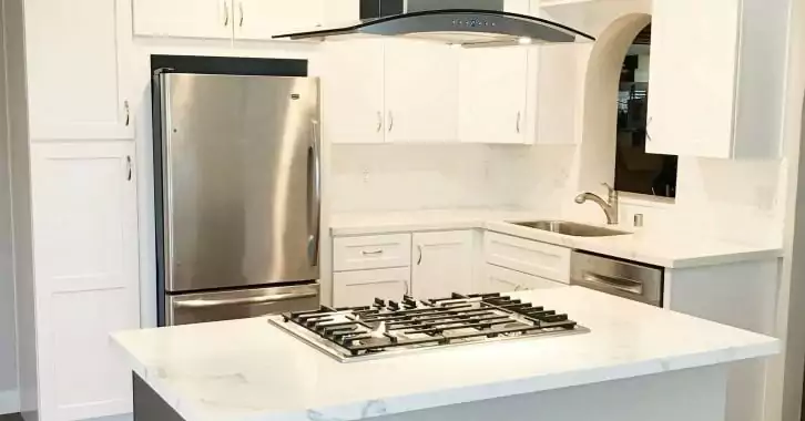 Groysman Construction Remodeling | Modern kitchen island ideas 2019