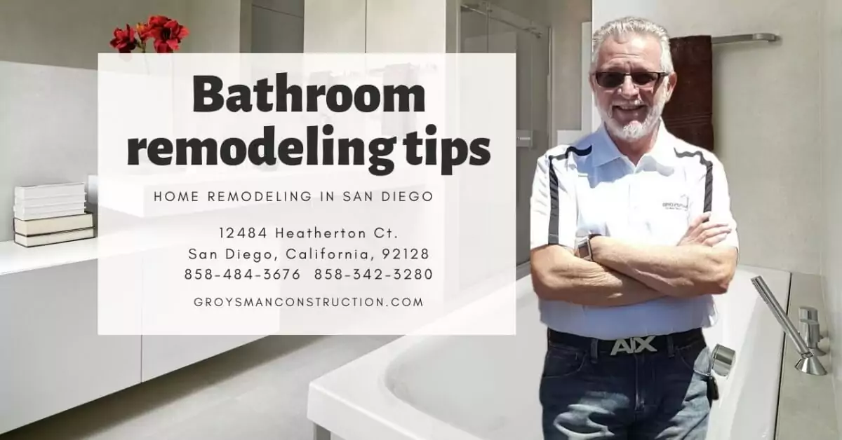 Bathroom remodeling tips | Groysman Construction Remodeling | 27
