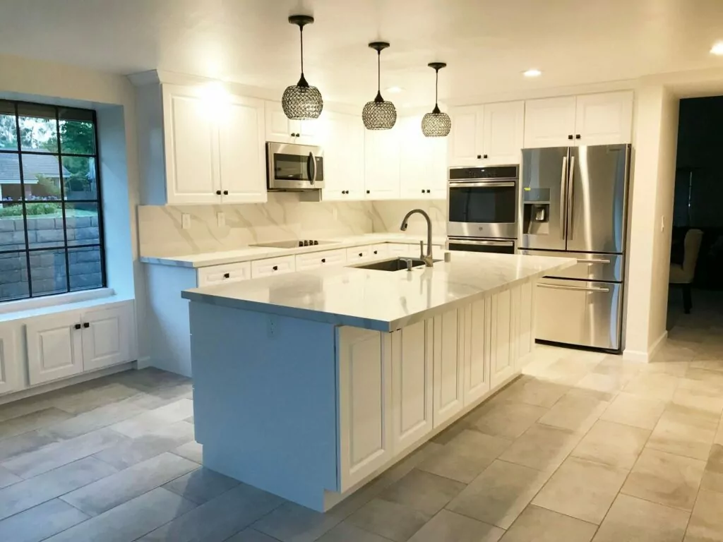 Elegant White Kitchen | Groysman Construction Remodeling | 2