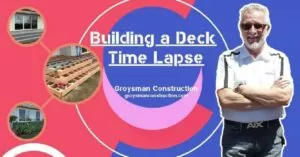 How to Build a Deck Attached to a House? | Groysman Construction Remodeling | 1