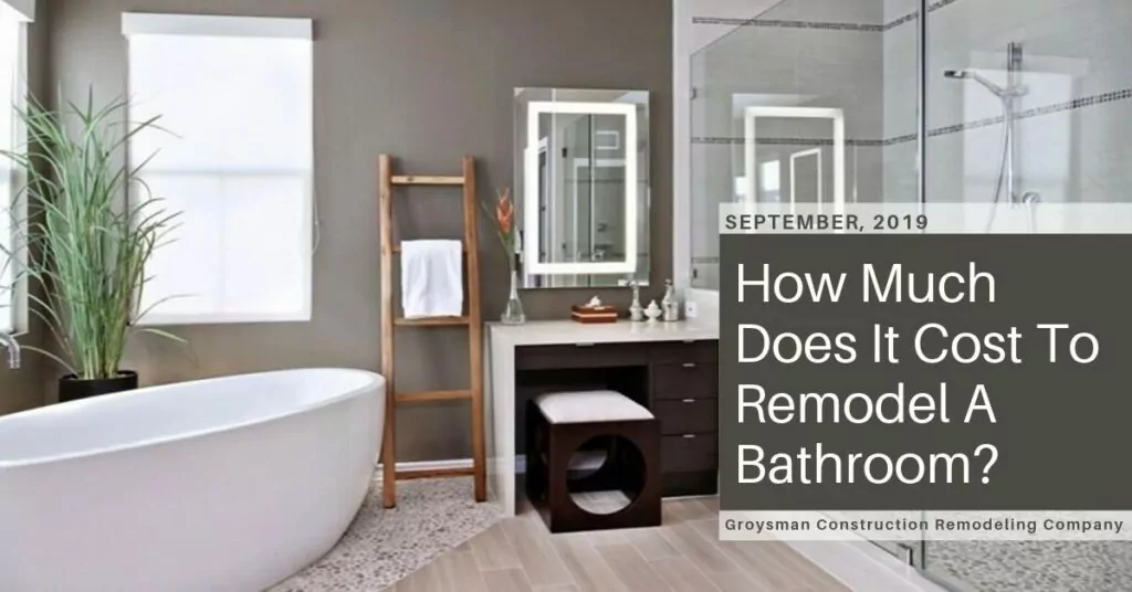 Home Remodeling, Kitchen Remodeling How Much Does It Cost To Remodel A Bathroom? 3