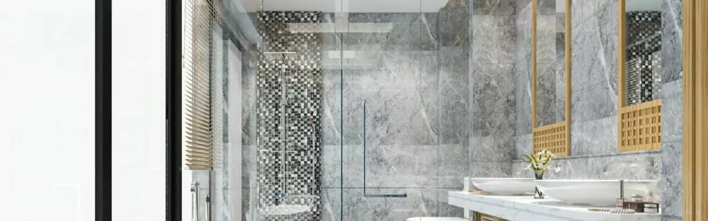 luxury modern design bathroom