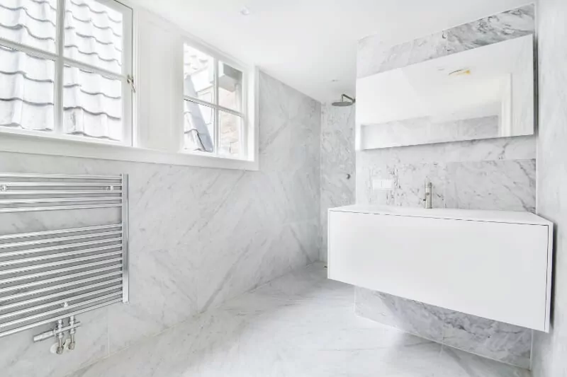 Using Large Tiles in a Bathroom Remodel: Pros & Cons | Groysman Construction Remodeling | 6