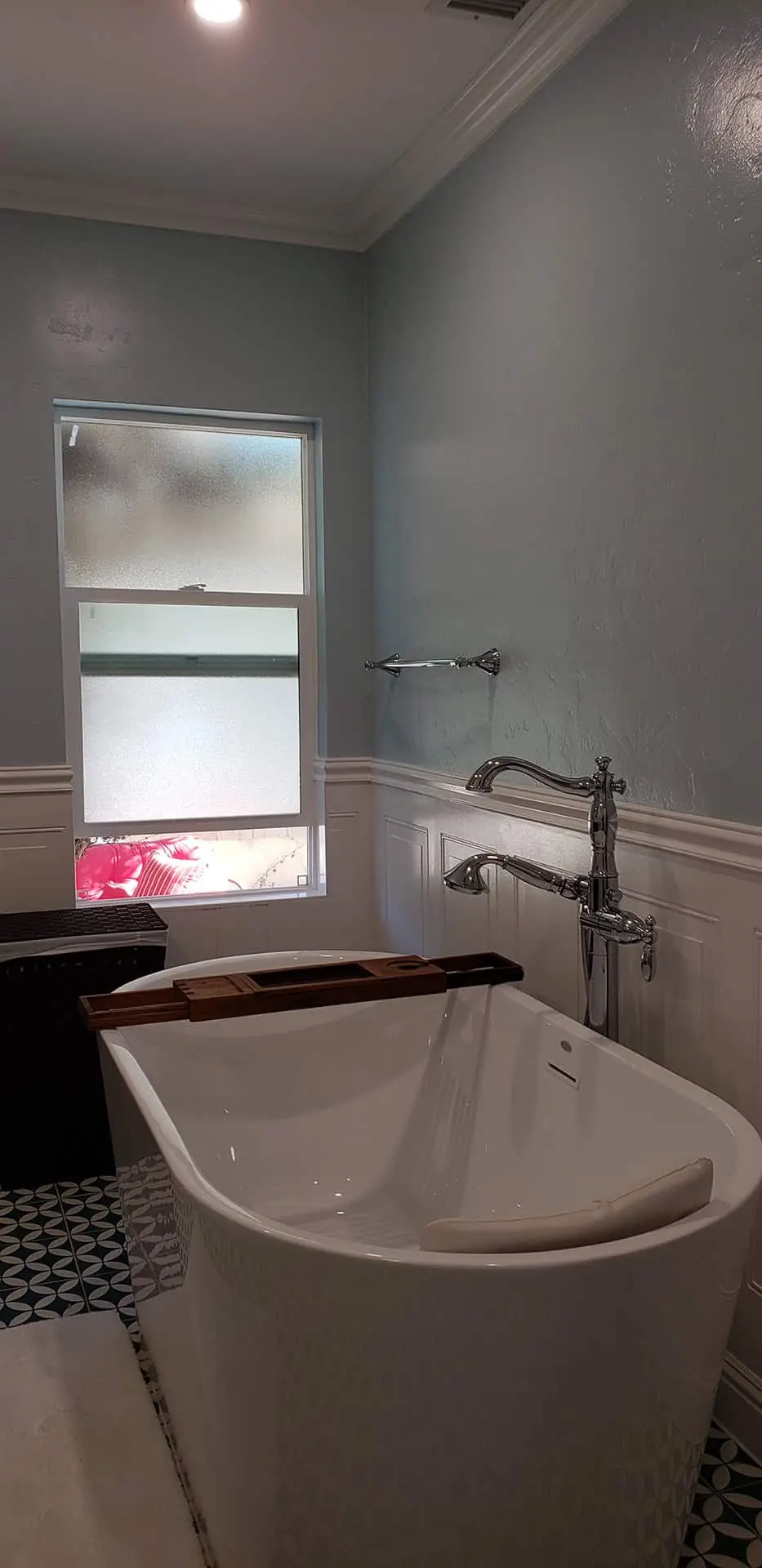 Muted Modern: Grey Kitchen Style Meets a Serene Bath | Groysman Construction Remodeling | 1