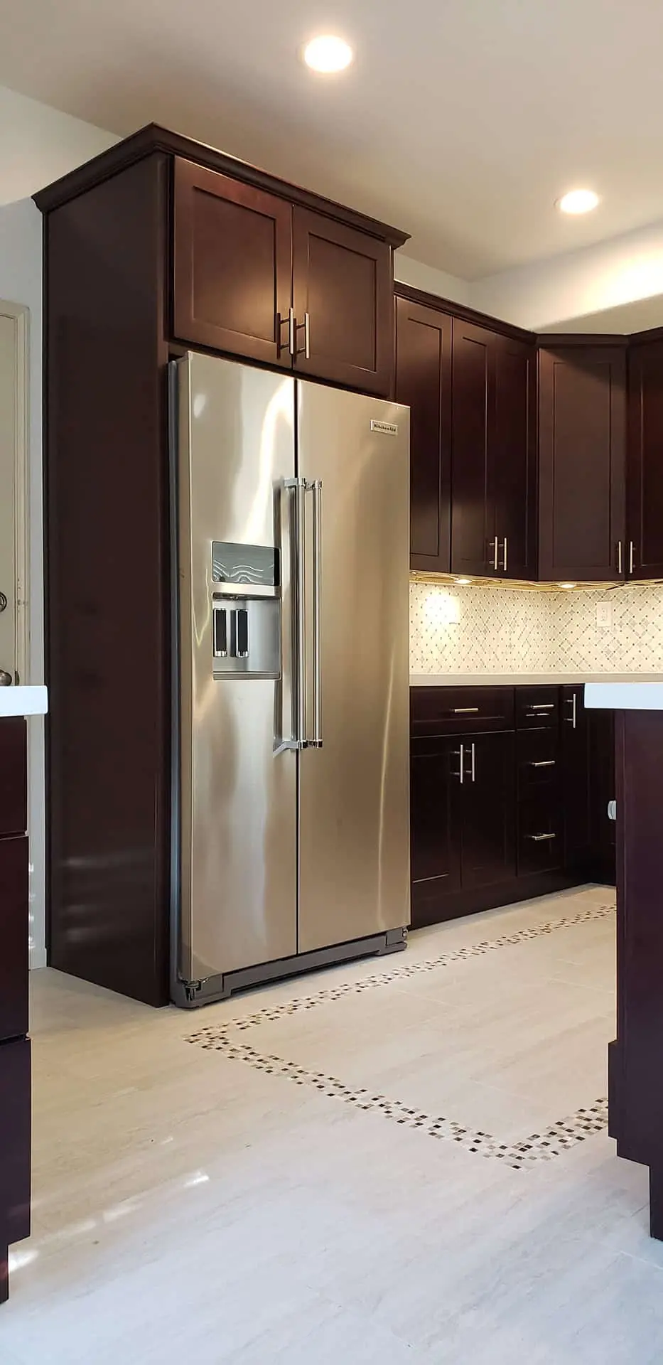 double-door refrigerator