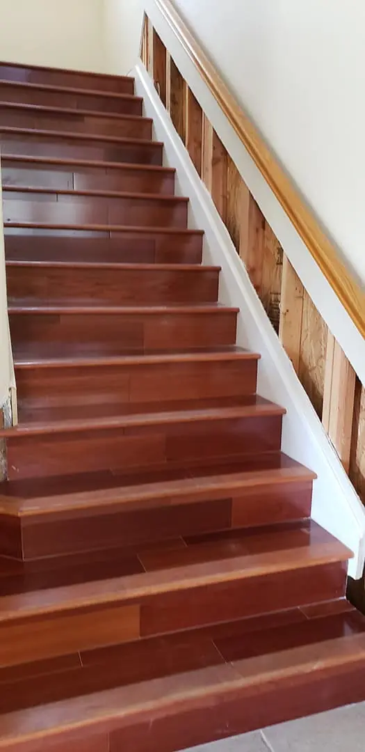 staircase under renovation