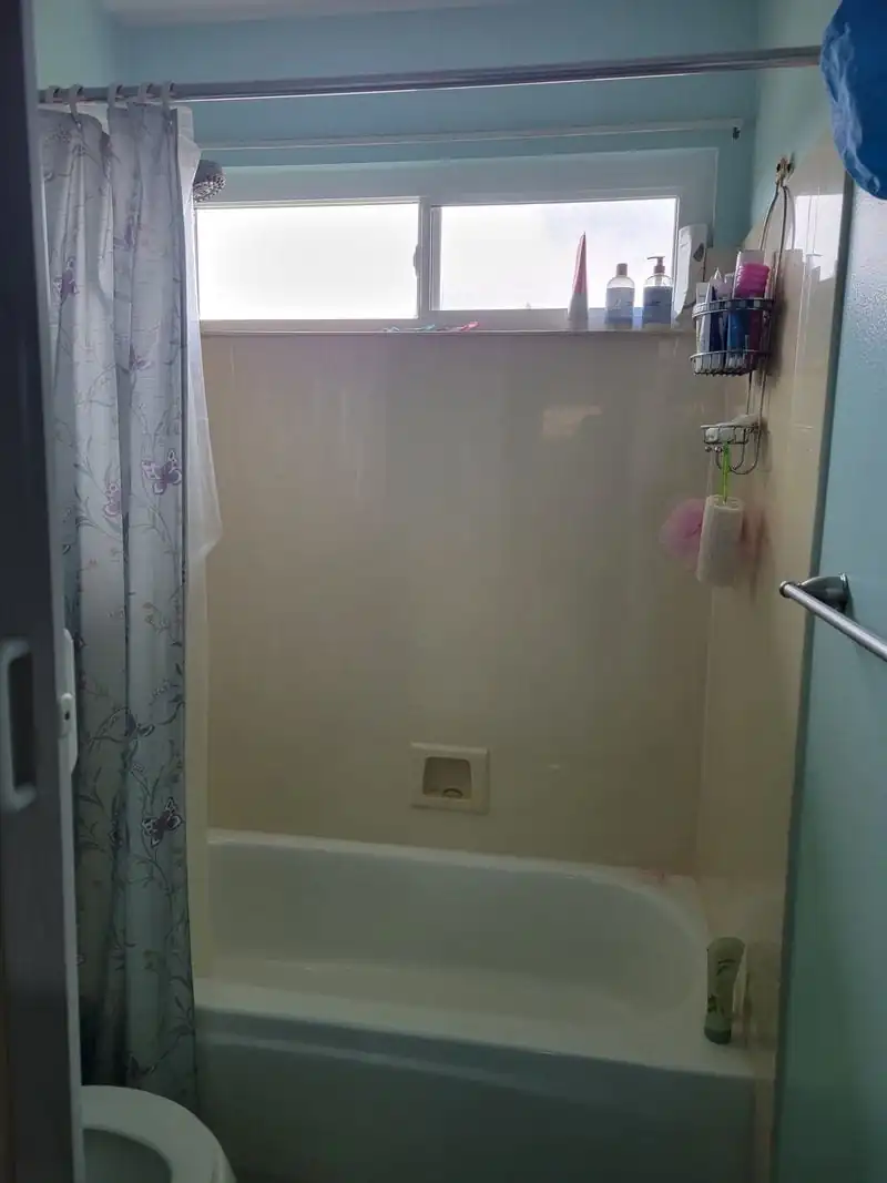 beige-green bathroom